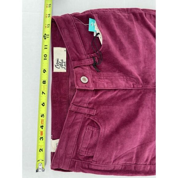 Cosmic Blue Love Jeans Women’s Size 27 Petite Corduroy Magenta Pink Skinny NWT​​ - Picture 13 of 16